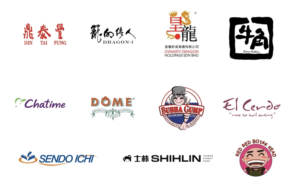 Client brands HR Global Pacific has served